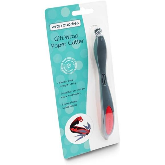Wrap Buddies Wrapping Paper Cutter – Effortless Cutting Tool for Gift Wrapping - Picture 1 of 8